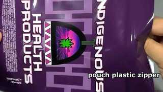 pouch plastic zipper