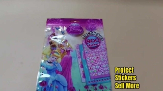 Clear Protective Plastic Bags for Stickers Storage & Wholesale Retail Packaging