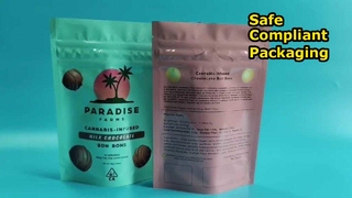 Custom Child Resistant Bags for Cannabis with US Patented CR Compliance Solutions