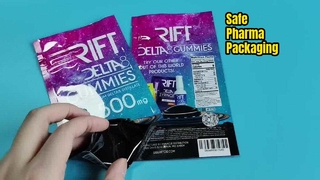 US-Patented Child Proof Ziplock Bags for Cannabis & Pharma Compliance Needs