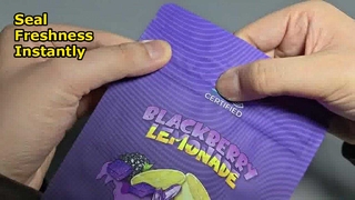 self sealing plastic bag