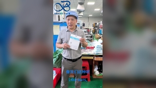 Plastic Bag With Clear Window Durable Resealable Visual Packaging Bag