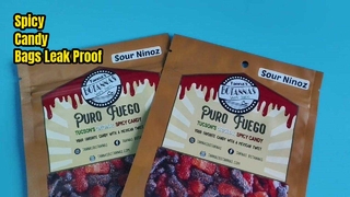 Leak-Proof Spicy Candy Zipper Bag for Freshness & Child-Safe Storage Solutions