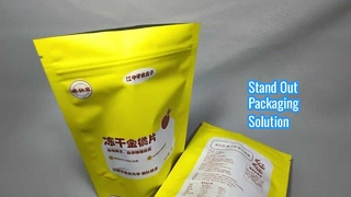 FDA Approved Resealable Standing Ziplock Bags