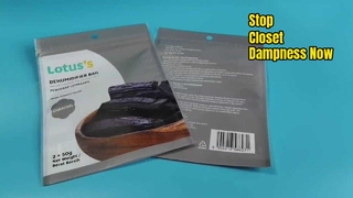 High-Efficiency Dehumidifier Bag for Closet & Cabinet Moisture Absorption Needs