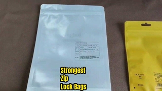 Heavy-Duty Plastic Zip Lock Bags for Food Storage & Household Organization Needs