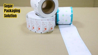 White Sugar Packaging Paper Film Moisture-Proof Bulk for Food Brands