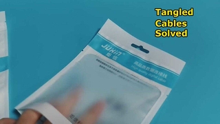 Digital Cable Bag Tangle-Free Durable Bulk for Tech Accessories Brands