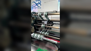 Color Printing Roll Film High Definition Custom Print Food Packaging Film