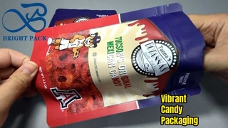 custom food packaging bag for mexican candy