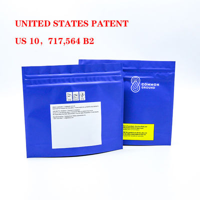 Tobacco Packaging Bag Pet Aluminized Composite Moisture Proof Zipper Bag