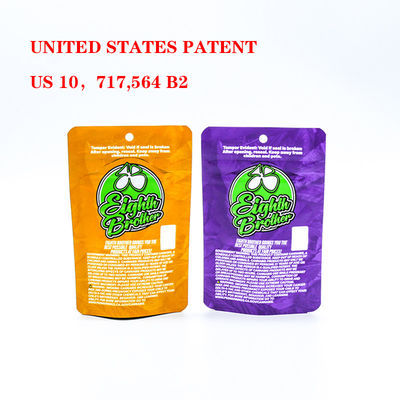 Child Resistant Tobacco Packaging Bag: Secure and Moisture-Proof Aluminized Composite Zipper Bag