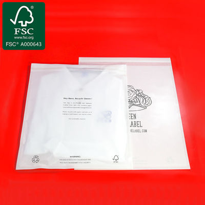 5x7 Acid Free Glassine Bag Kraft Biodegradable Cellophane Bags T-Shirt Apparel Packaging