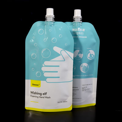 Food Safe Standable Juice Spout Pouch With Leak-Resistant Customizable Spout