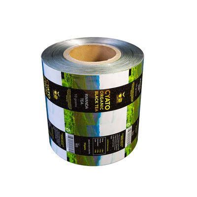 Food Grade Laminated Aluminium Foil Roll Film Ideal For Snack And Meal Packaging