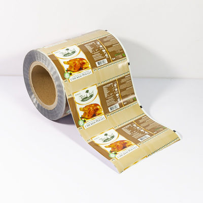 Custom Odor Roof High Barrier Automatic Packaging Roll Film Mylar Aluminum Foil Film