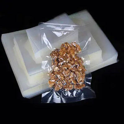 Transparent Nylon Vacuum Bag Laminate Retort Pouches  Triple-Side Seal