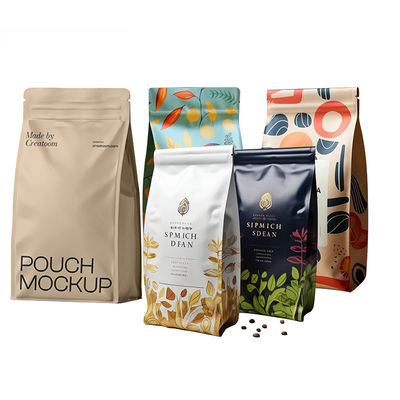 3kg 5kg 20kg 2lb Eco-Friendly Bottom Coffee Bean Bag With Valve