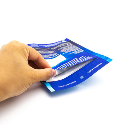 Three-Sided Anti-Child Zipper Packaging Bag Custom Manufacturer Vmopp+Pet+Pe Plastic Composite Bag
