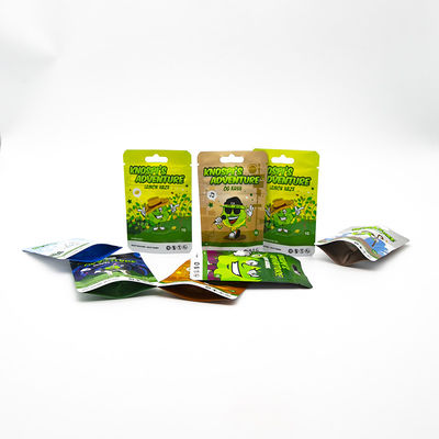 Customized Child-Resistant Zipper Bag For Tobacco - High Barrier Mylar Packaging