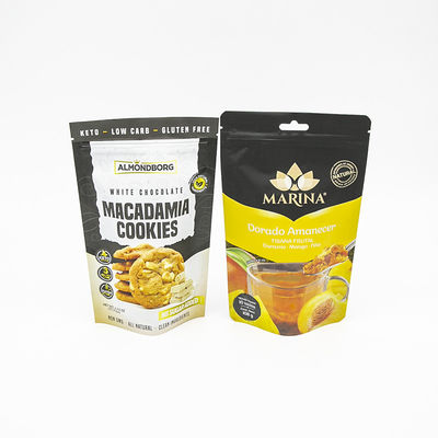 Custom Printed Child Resistant Mylar Bags For Soft Juicy Sugar Cookie Food Storage