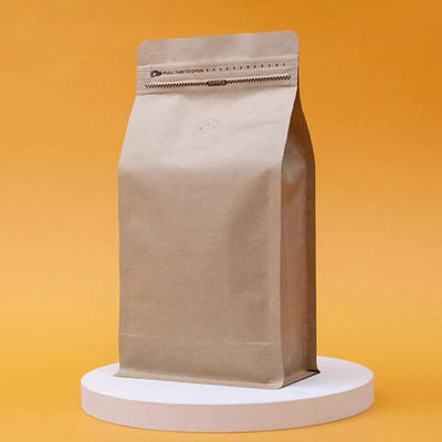 Preventing External Gas And Water Coffee Bags With One-way Air Valve And T-side Zipper