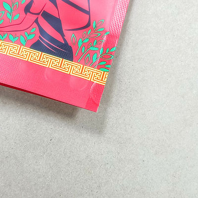 Easy Tear Food Packaging Stand-Up Pouches With Aluminized Lining