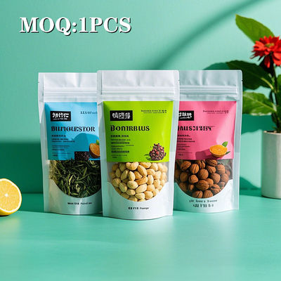 Wholesale Food Packaging Ziplock Smell Proof 3.5g Stand Up Pouch Custom Printed Mylar Bags