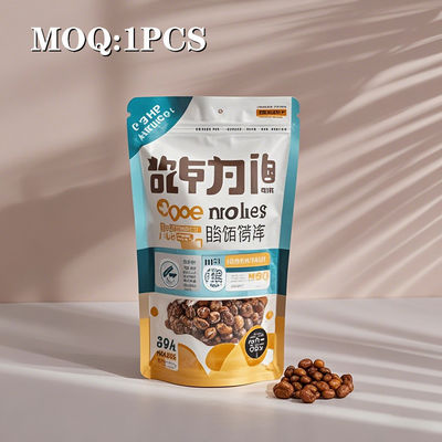 Factory Custom Logo Printed Plastic Nylon Polyethylene Bag for Bread Sandwich Cookie Snacks Packing