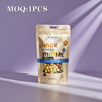 Moisture-Proof Custom Thickness Food Grade Stand up Pouch for Gummy and M Bean Packaging Bags