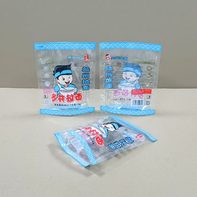 Custom Vegan Friendly 100g 150g 200g 250g Transparent Stand Up Pouches Food Bags Mylar Bags For Frozen Food