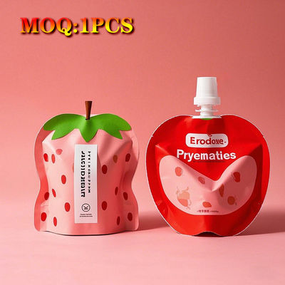 Digital Printing 3.5g Die Cut Mylar Bags Custom Shaped Bag Smell Proof Bag With Lock