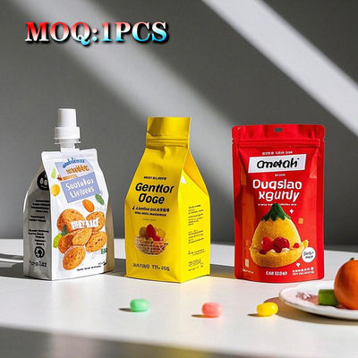Wholesale Custom Printed Durable Food Grade Sealable Childproof Gummy Candy Die Cut 3.5 Mylar Bags