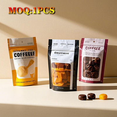Customized Printed New Hot Stamping Stand-Up Bag Baggies Aluminized Foil Smell Proof Plastic Packaging Mylar Zip Lock Bags