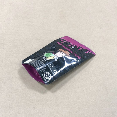 1g 3.5g 7g 14G Certified And Patented Child Resistant Mylar Bags With Reclosable Zipper