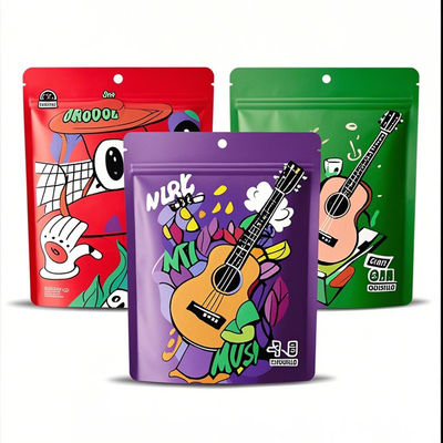 Premium Multi-layer Mylar Bags For Coffee/Tea/Snacks Nuts Packaging - Reusable Seal Design