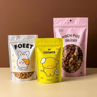 Resealable Mylar Ziplock Bags Wholesale High Barrier Food Grade Pouches With Window