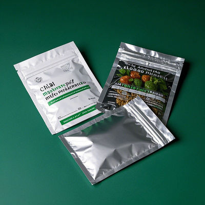 Child Resistant Mylar Bags FCC Certified Child-Proof Packaging Airtight Moisture-Proof Food Grade Custom Zipper / Size / Printing