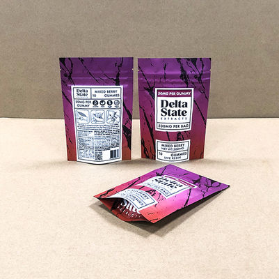 ASTM D3475 Certified Child-Proof Bags For Weed Gummy & Medication Storage