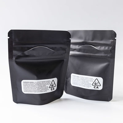 Child Resistant Zipper Bags FDA Compliant Food-Grade PE Material Custom Sizes Printing