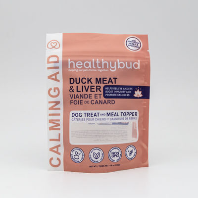 Bulk Custom Stand-Up Zipper Bags 8oz 16oz 32oz 5lb Eco-Friendly PET/PE Resealable Pouch For Coffee Pet Food Snacks