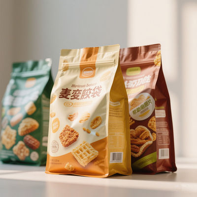 Glossy & Matte Finish Options High Definition Printing Food Packaging Bag For Premium Brand Exposure