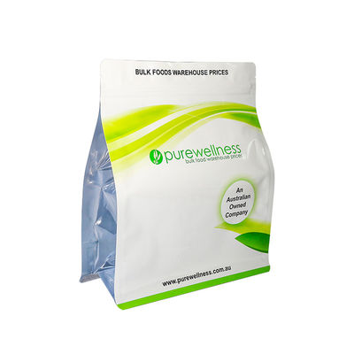 Custom Printed 8-Side Stand Up Pouches Eco-Friendly Leakproof Packaging for Food & Industrial Use | Bulk Wholesale