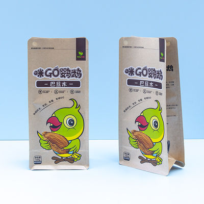 Organic Parrot Food in 8-Side Pouch Resealable BPA-Free Snacks for Macaws & Cockatoos Nutrient-Rich Bulk Bird Treats