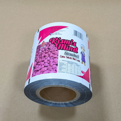 Aluminum Foil Roll Film For Food / Medical Packaging Custom Size Printing
