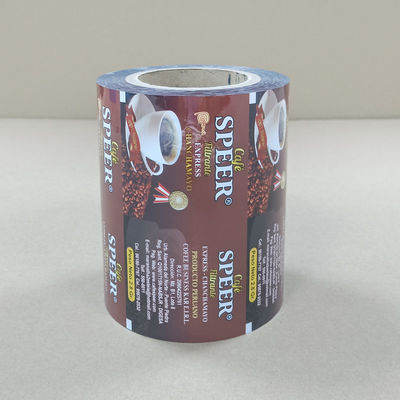 Premium Coffee Roll Film - 7 Inch Width, 2 MIL Thickness | Metalized Foil Packaging for Coffee Beans | Custom Printed, Compostable, Food-Grade
