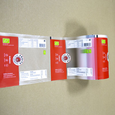 High-Transparency Frosted Film Roll For Food Packaging Matte Surface Custom Printing