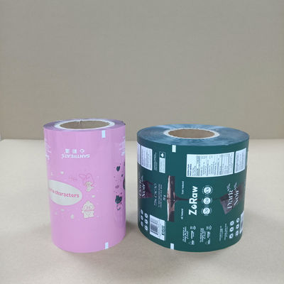 Premium 3-5 Layer Laminated Film For Automatic Packaging Machine Moisture Proof & Heat Sealable Roll Film