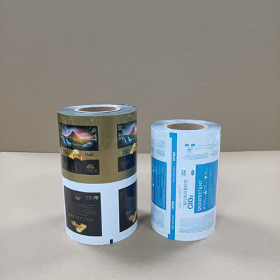 Custom Printed Aluminum Foil Film Packaging Bags  High Barrier Food Grade Laminated Pouches for Snack/Coffee/Pharma, OEM/ODM Available