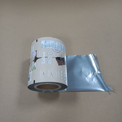 ​​FDA-Certified Aluminum Foil Roll Film For Food Safety With High-Barrier Moisture-Proof Custom Printing